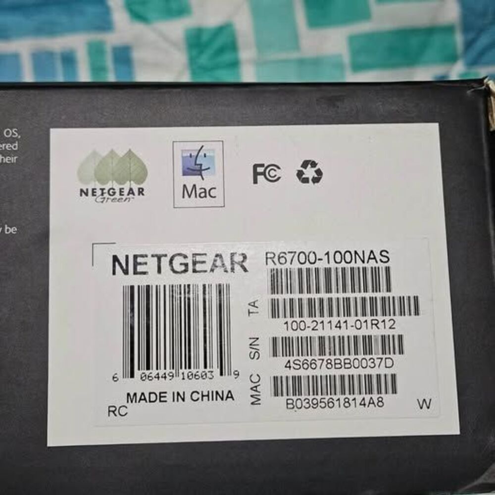 NETGEAR Nighthawk AC1750 Smart WiFi Router (Model# R6700). - Picture 8 of 8